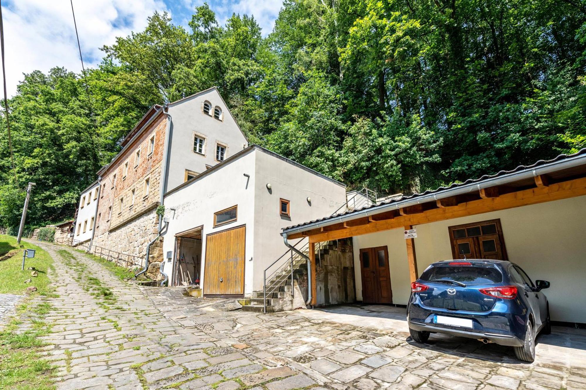 Wohnung Auf Dem Buschholz Stadt Wehlen Eksteriør billede