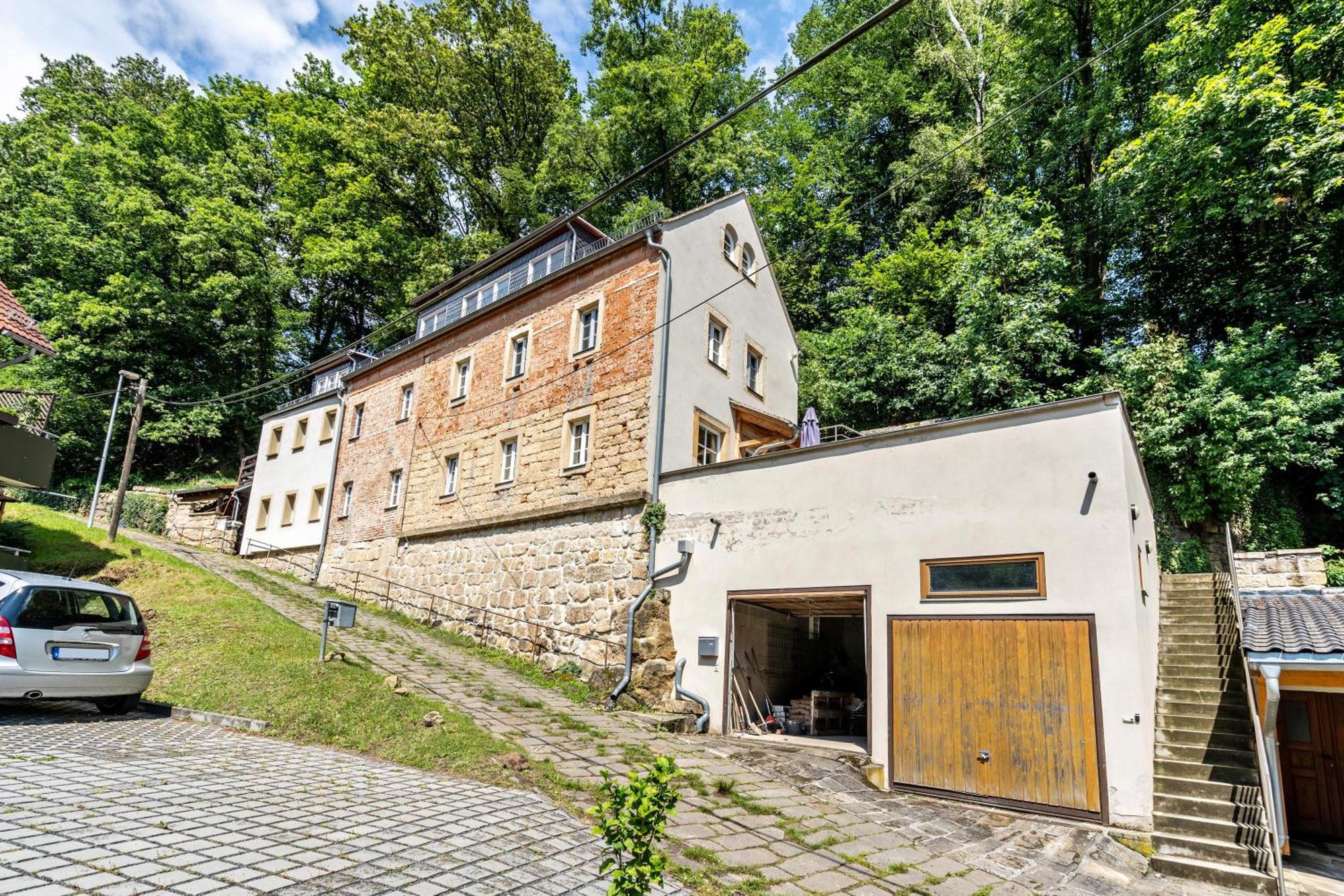 Wohnung Auf Dem Buschholz Stadt Wehlen Eksteriør billede